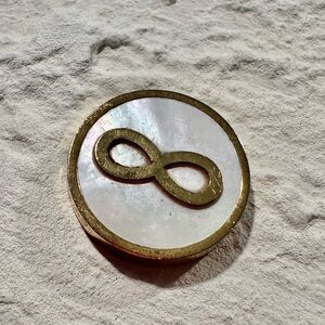 Eternity symbol charm, infinity pendant